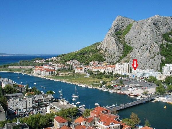 Apartment Bozic Омиш Экстерьер фото